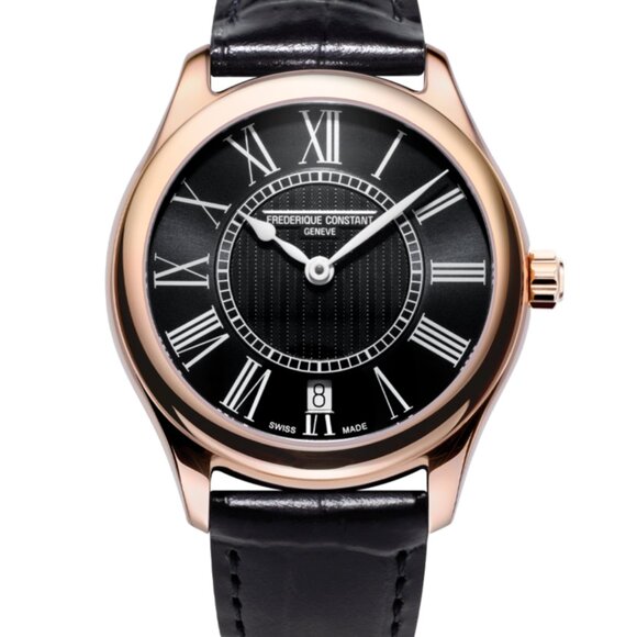 Frédérique Constant Women's Classics Quartz Rose Gold Roman Numerals Watch - Picture 2 of 4